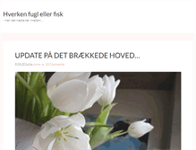 Tablet Screenshot of hverkenfuglellerfisk.dk